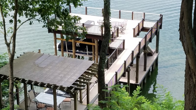 Boat Houses in Lake Norman, North Carolina