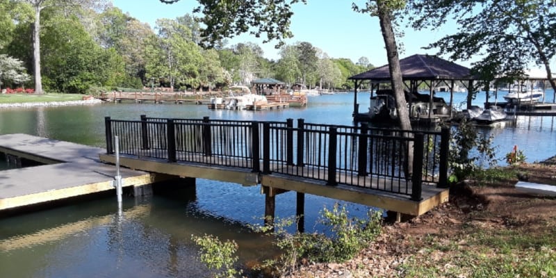 Docks in Cornelius, North Carolina