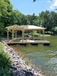 Boat Dock Repair in Lake Norman, North Carolina