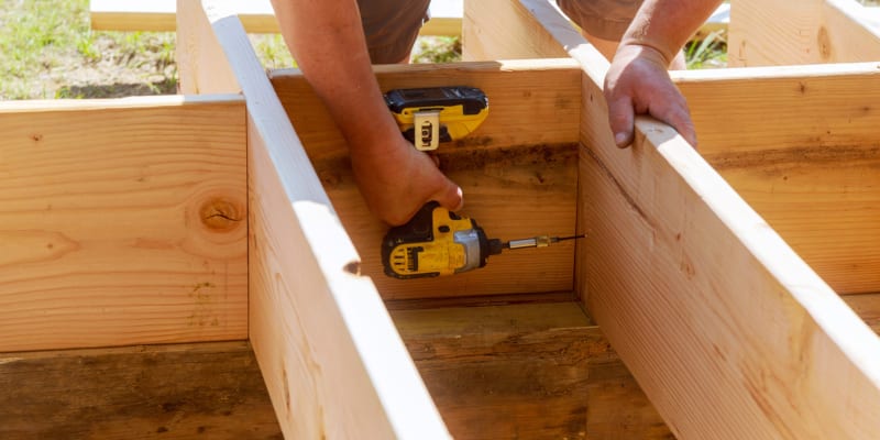 trained professionals for your deck building needs